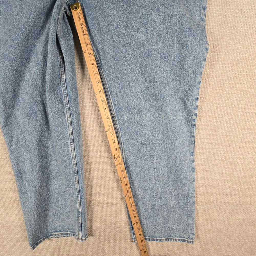 Abercrombie & Fitch 90s Straight Ultra High Rise Jeans Light Wash Size 36/22R - Picture 6 of 10